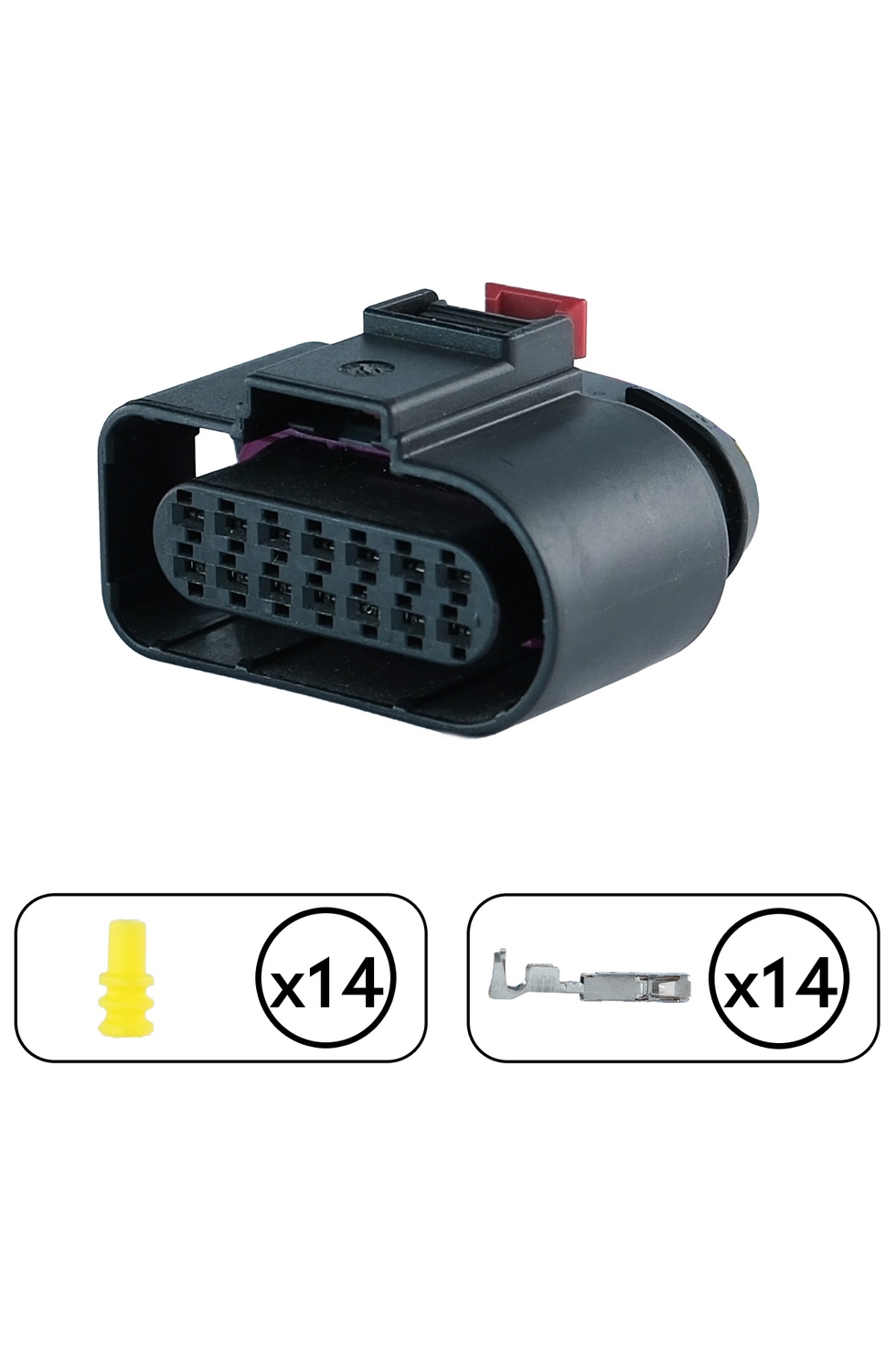 Skoda Park Sensör Soketi 14 Pin