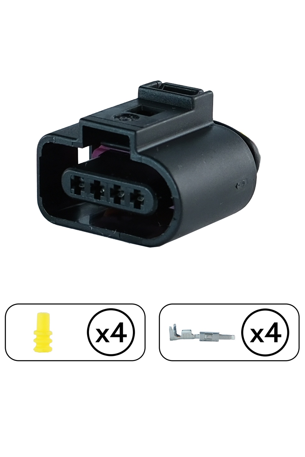 Volkswagen Map Sensör Soketi 4 Pin