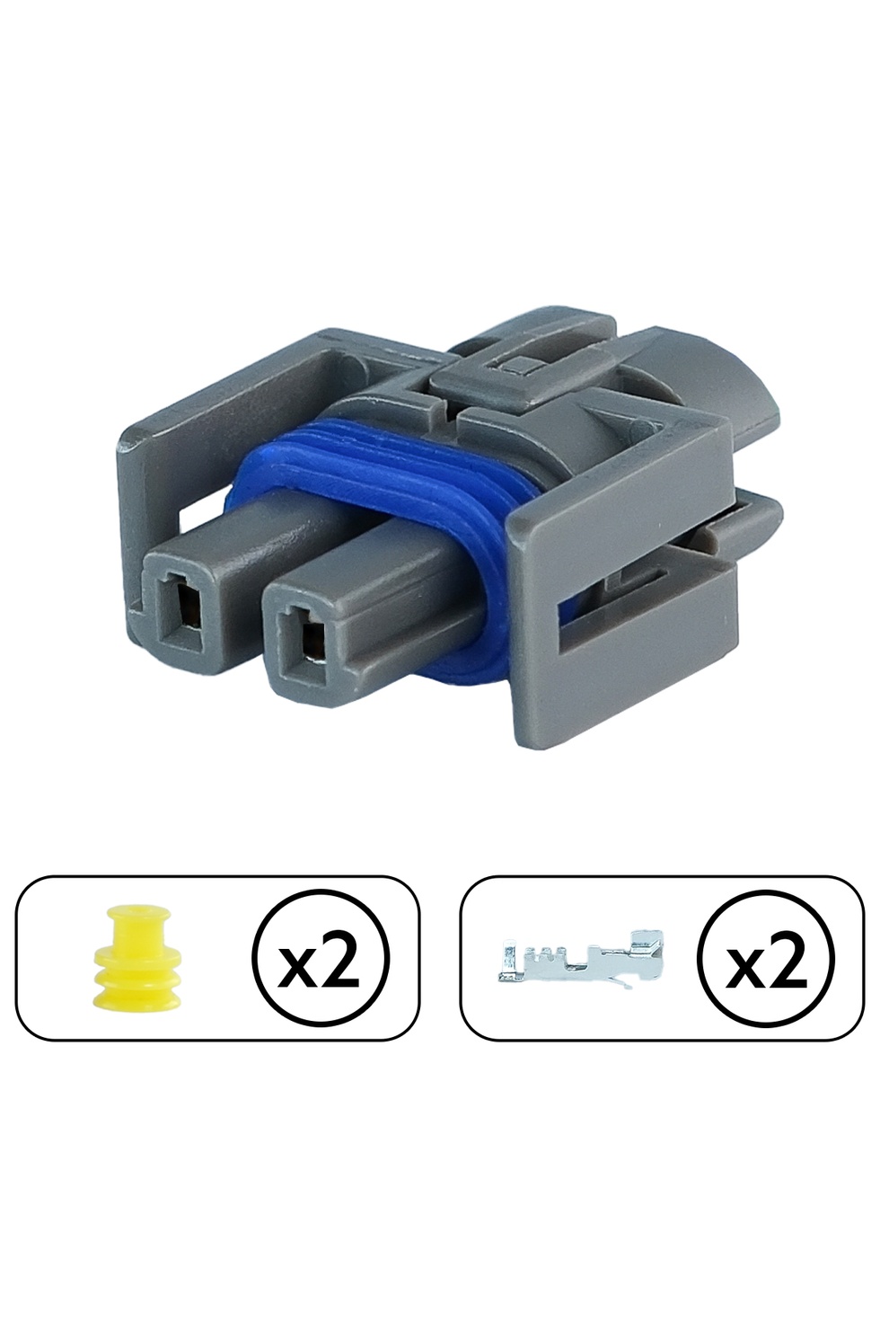 Renault Clio Klima Kompresör Soketi 2 Pin