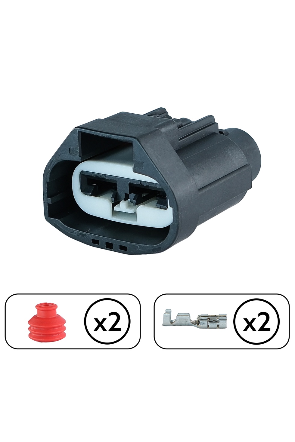 Fan Motor Soketi 2 Pin Kablosuz