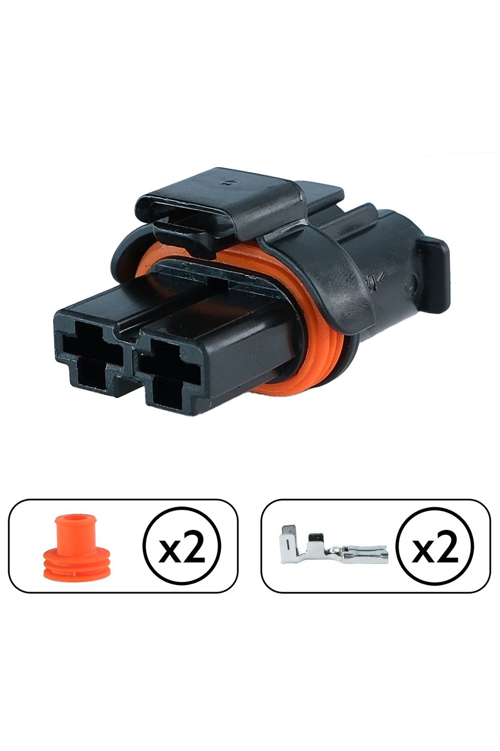 Fan Motor Soketi 2 Pin Kablosuz