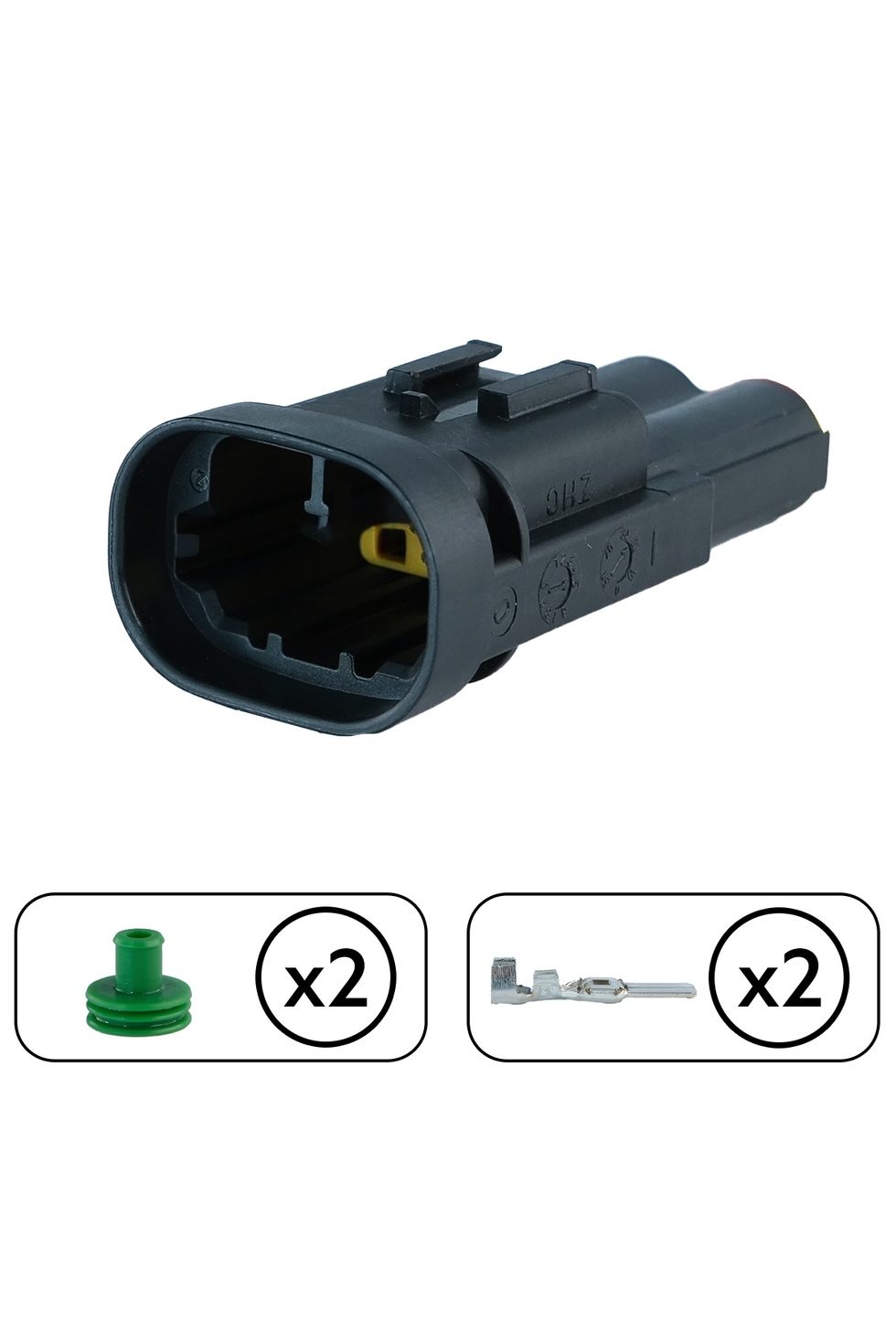 Renault Direksiyon Soketi Dişi 2 Pin