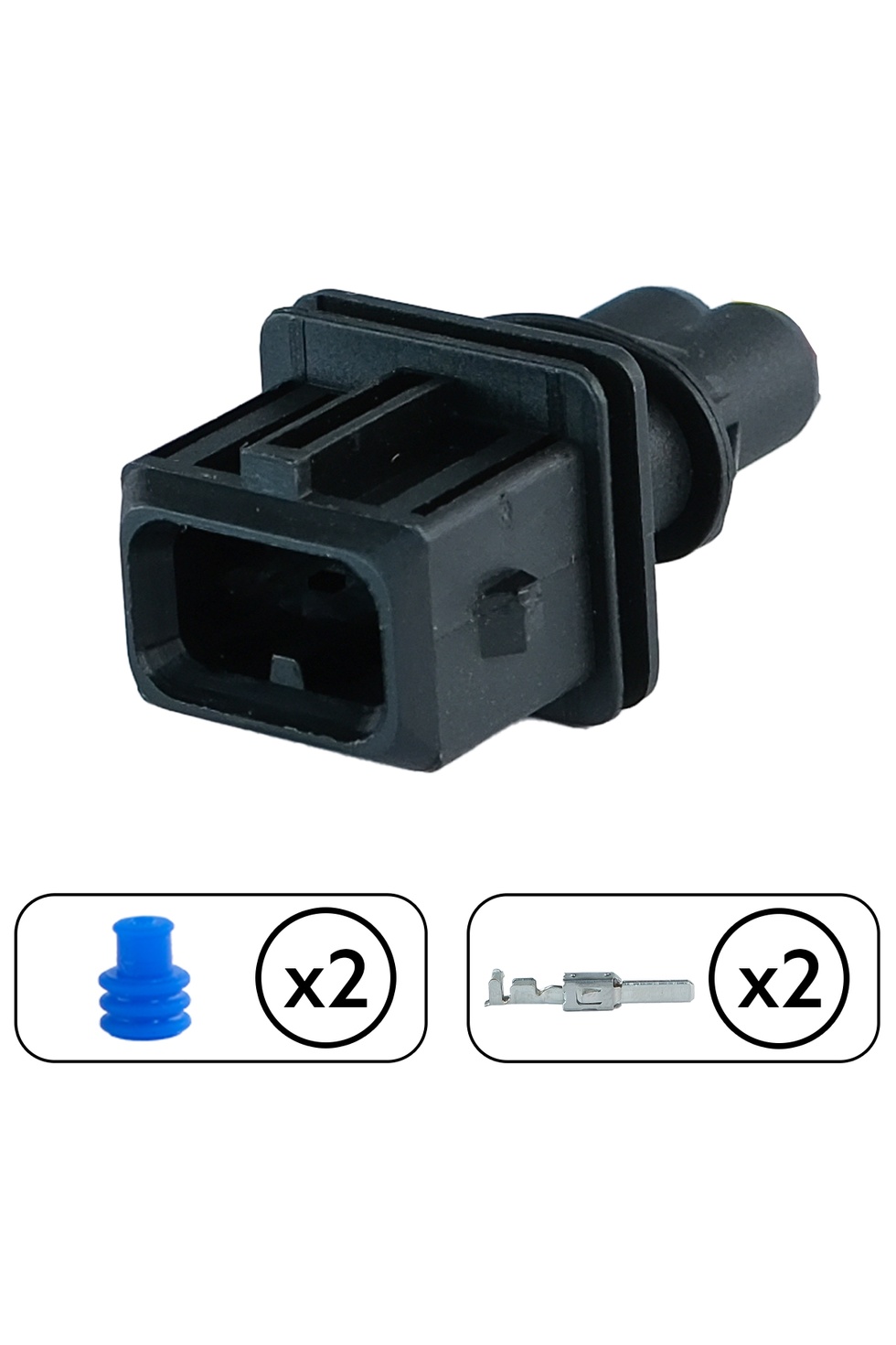 Universal Dişi Soket 2 Pin Kablosuz