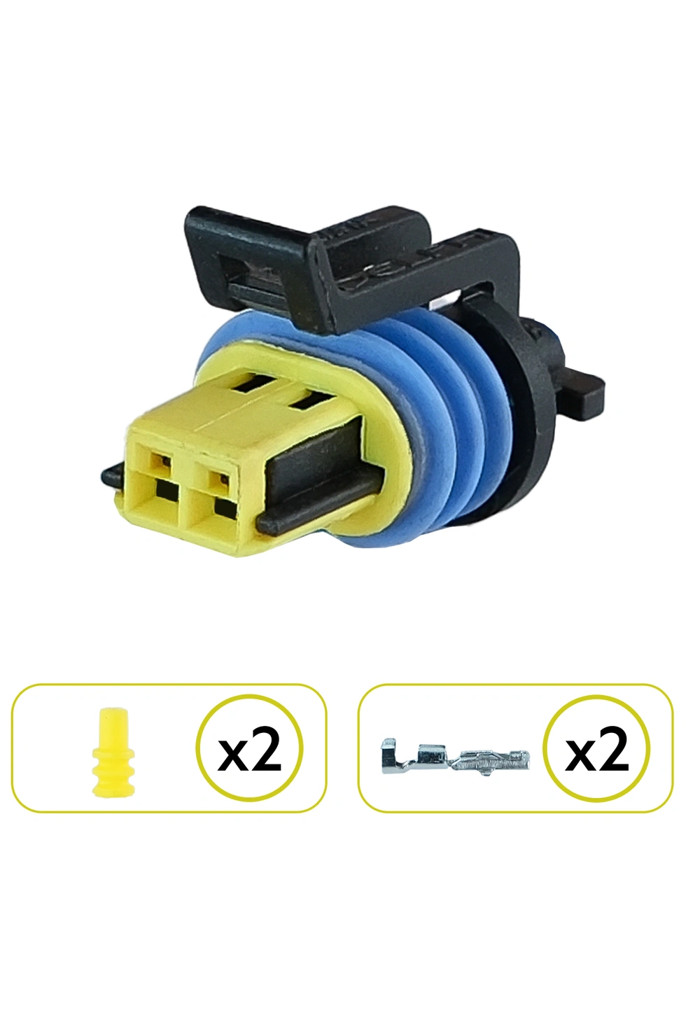 Sinyal Lambası Soketi 2 Pin Kablosuz