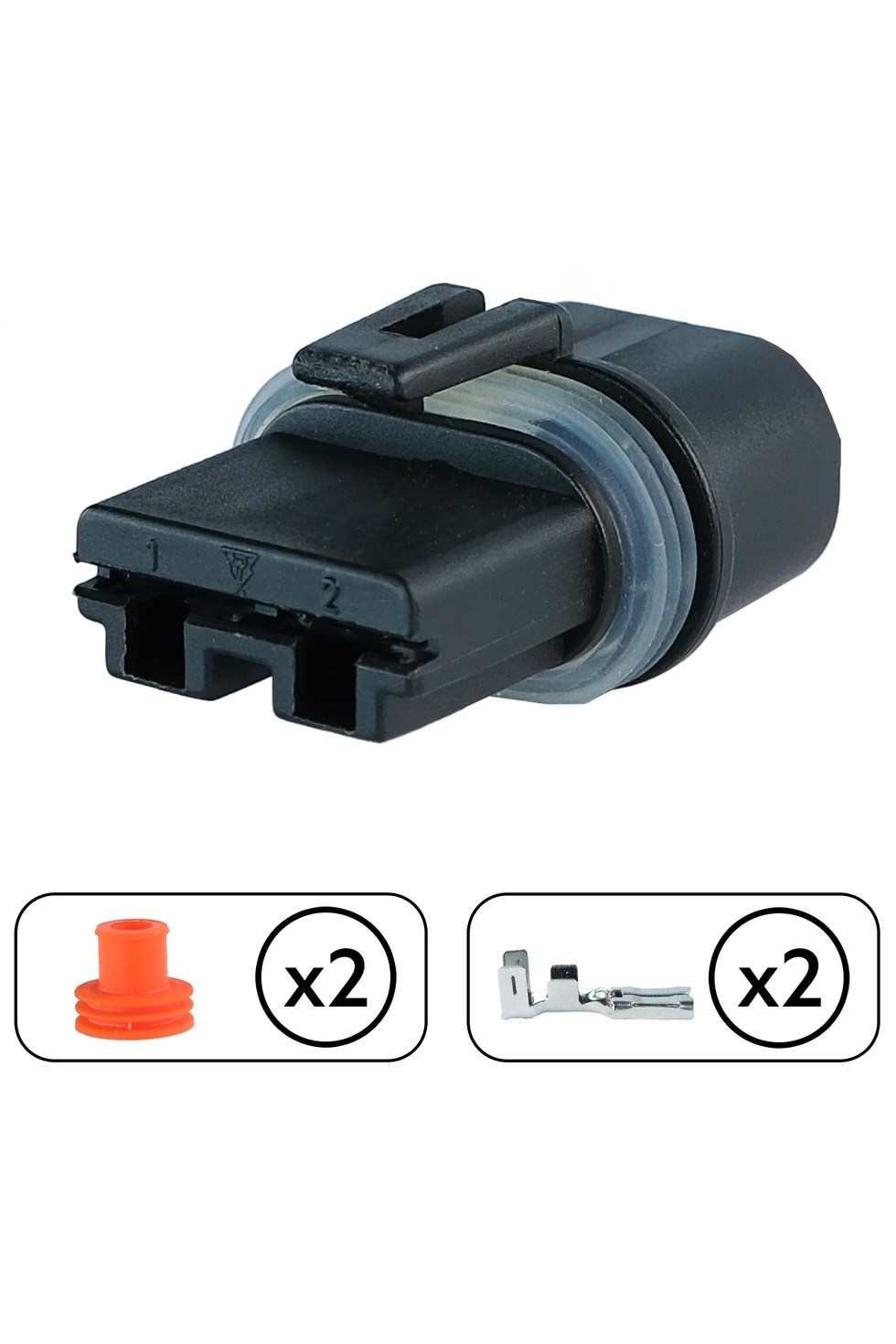 Renault Fan Motor Soketi 2 Pin Kablosuz