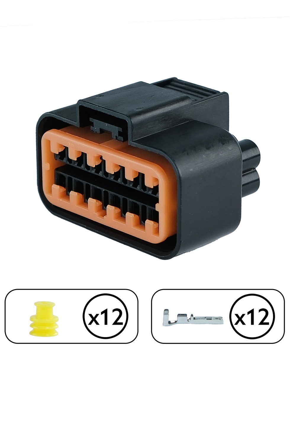 Mitsubishi Bağlantı Soketi 12 Pin