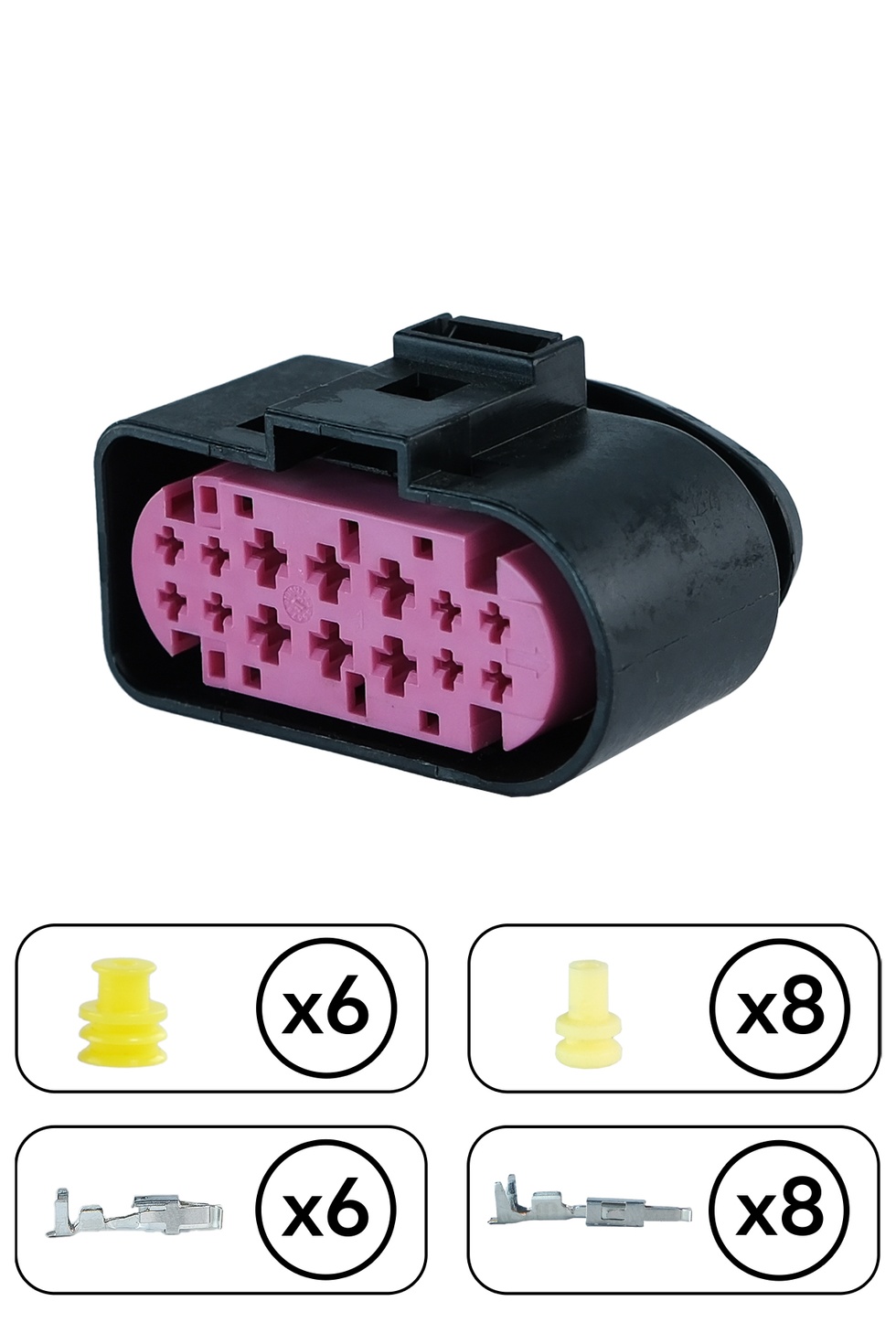 Audi Far Soketi 14 Pin
