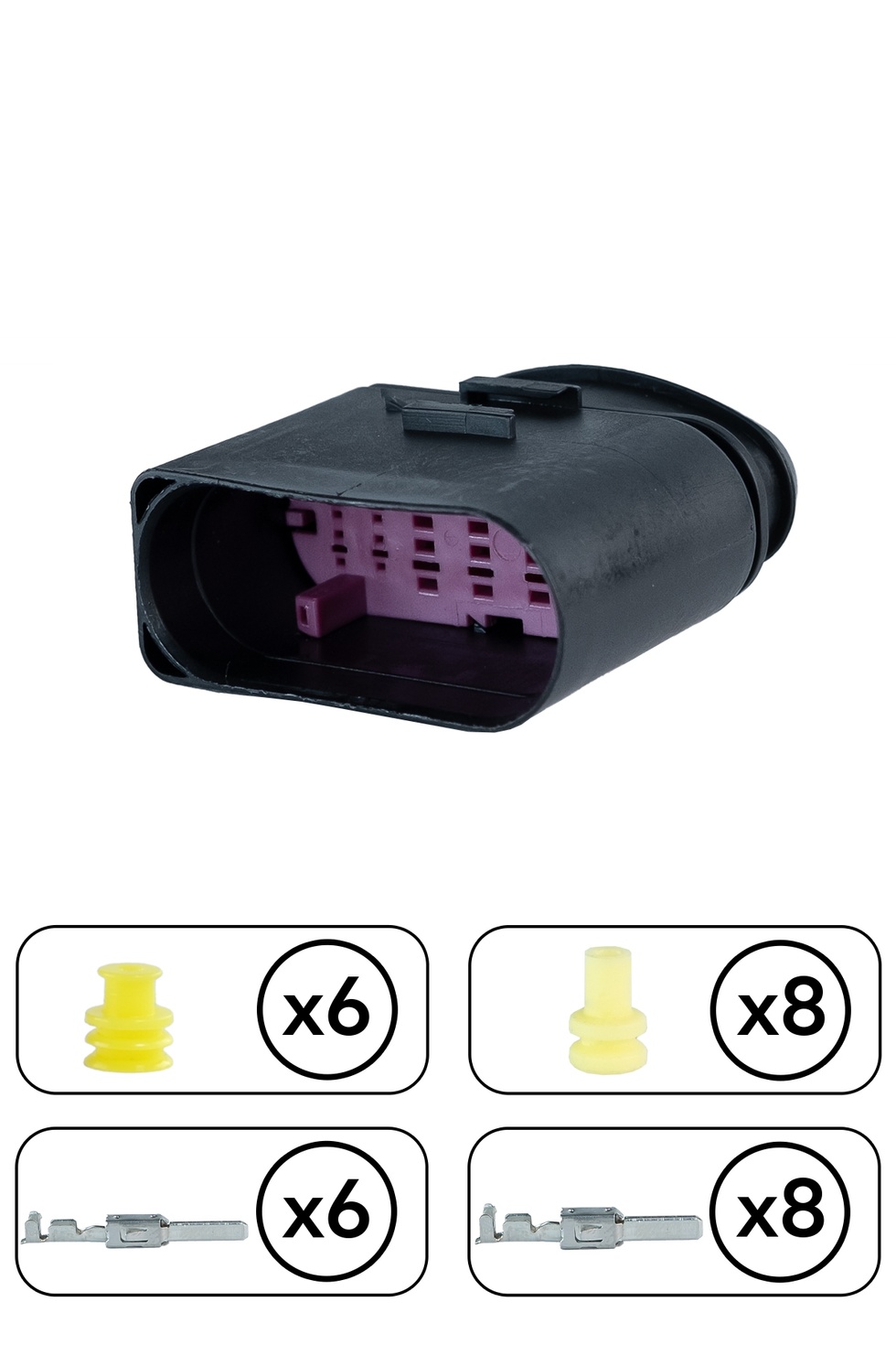 Audi Dişi Soketi 14 Pin
