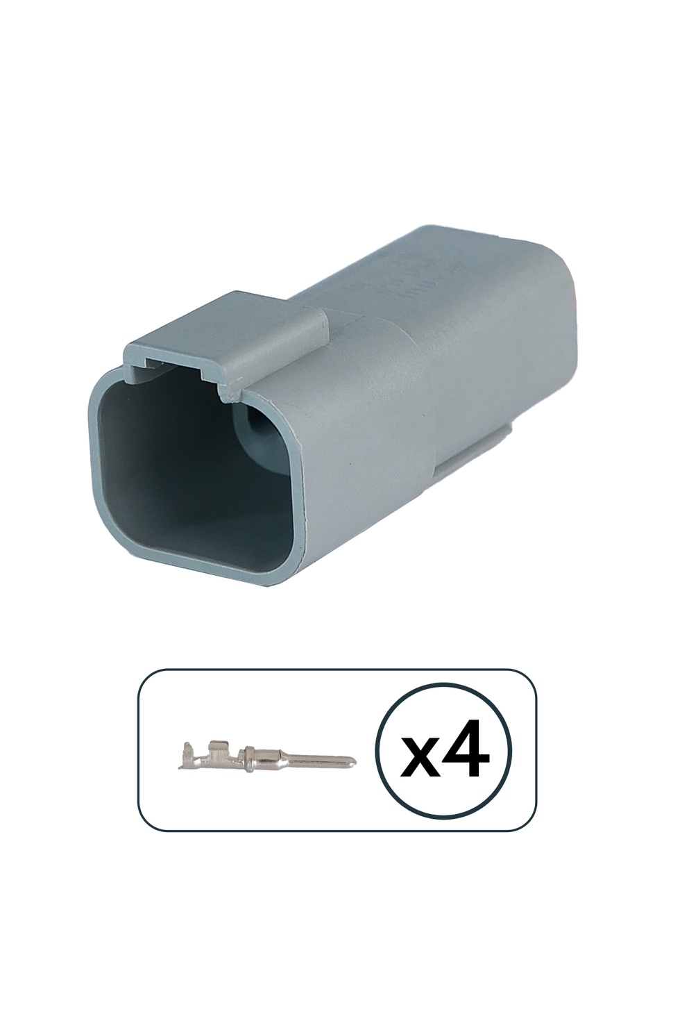 DT04-4P Dişi Konnektör 4 Pin Kablosuz