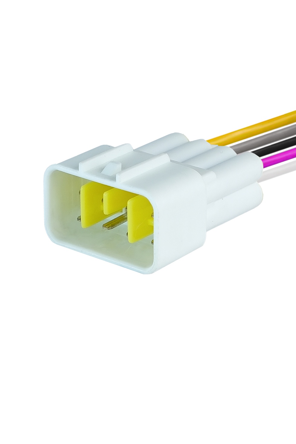 İş Makine Soketi Beyaz Dişi 8 Pin Kablolu