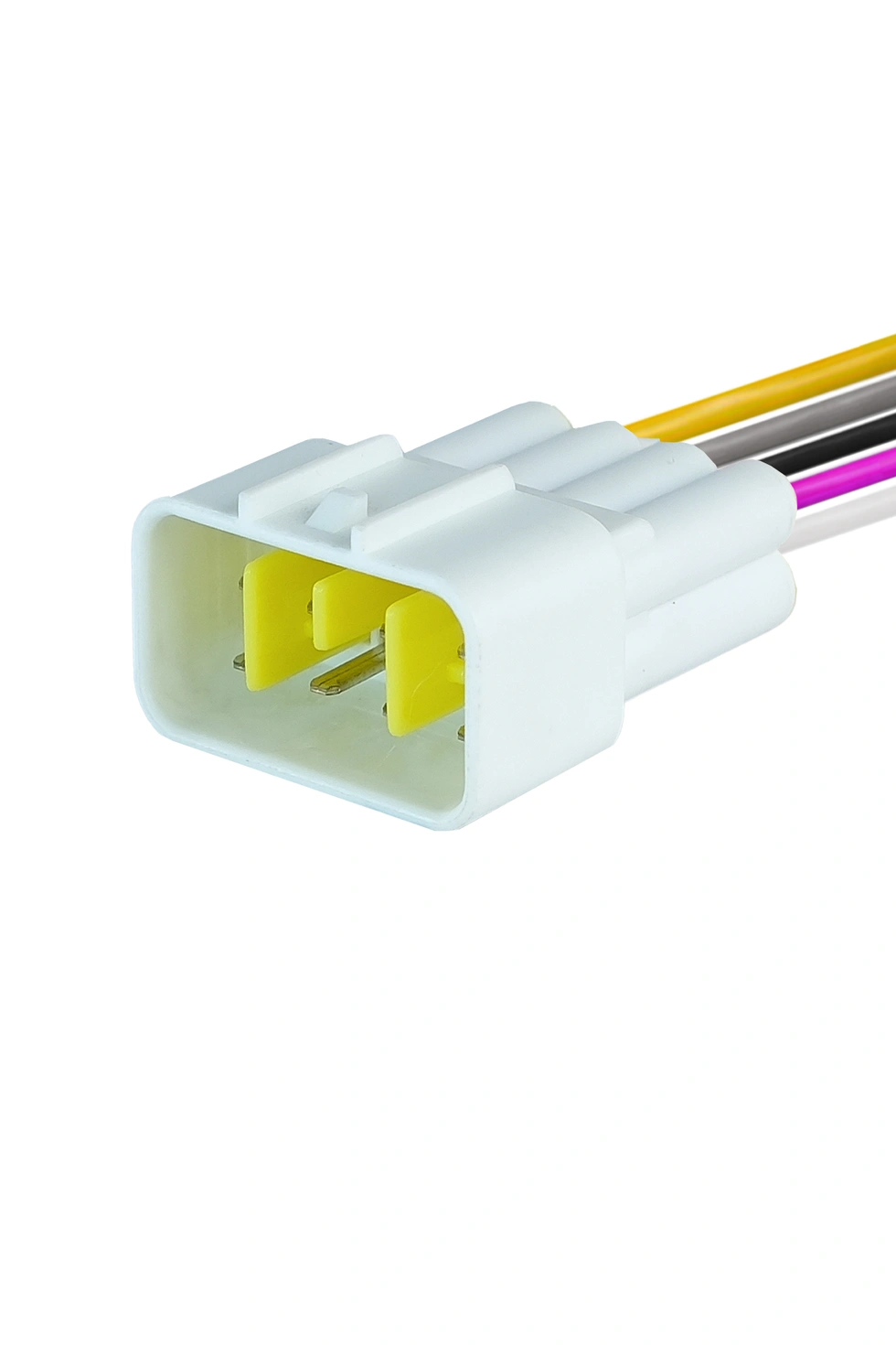 İş Makine Soketi Beyaz Dişi 8 Pin Kablolu