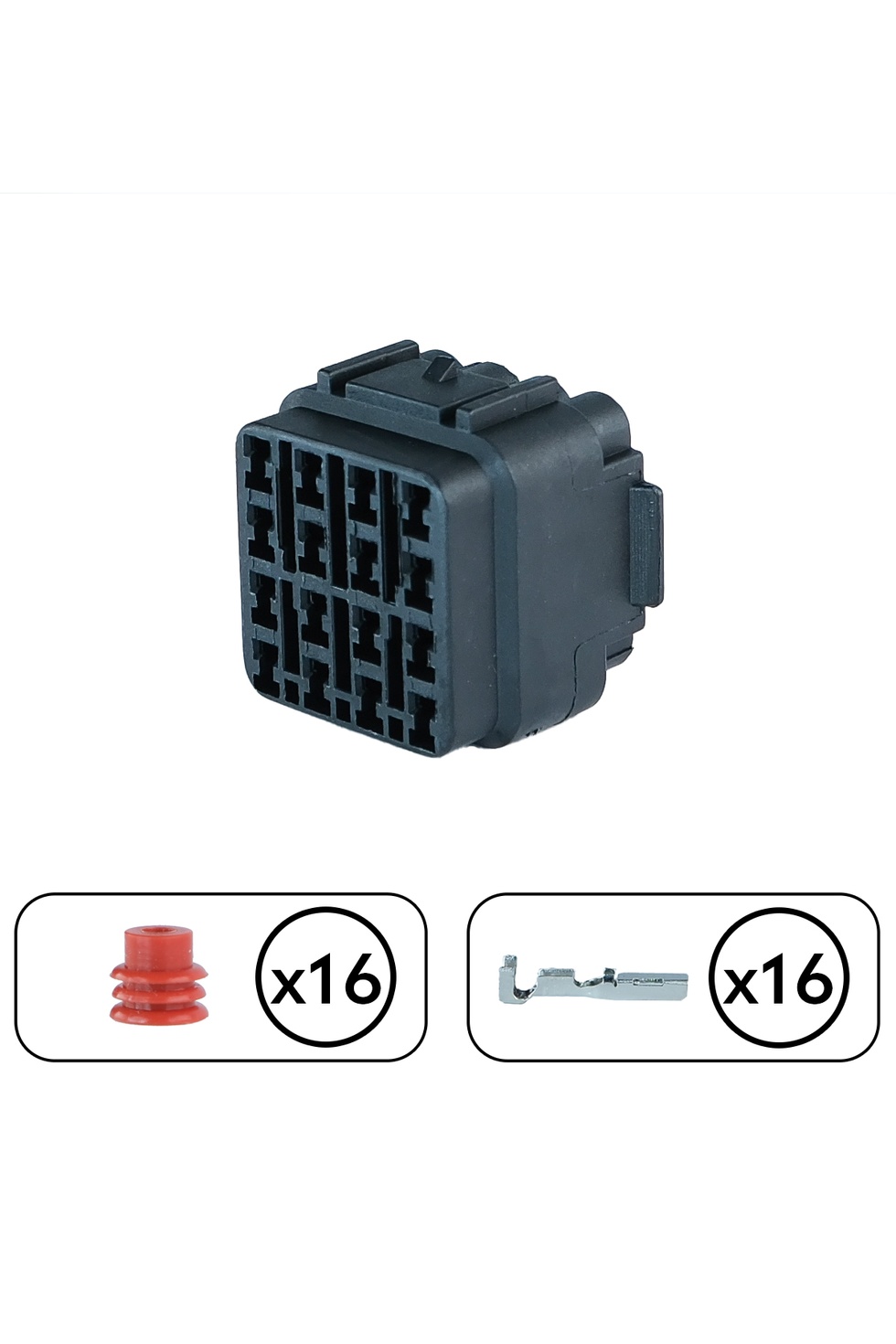 Cat İş Makinası Soketi 16 Pin Kablosuz