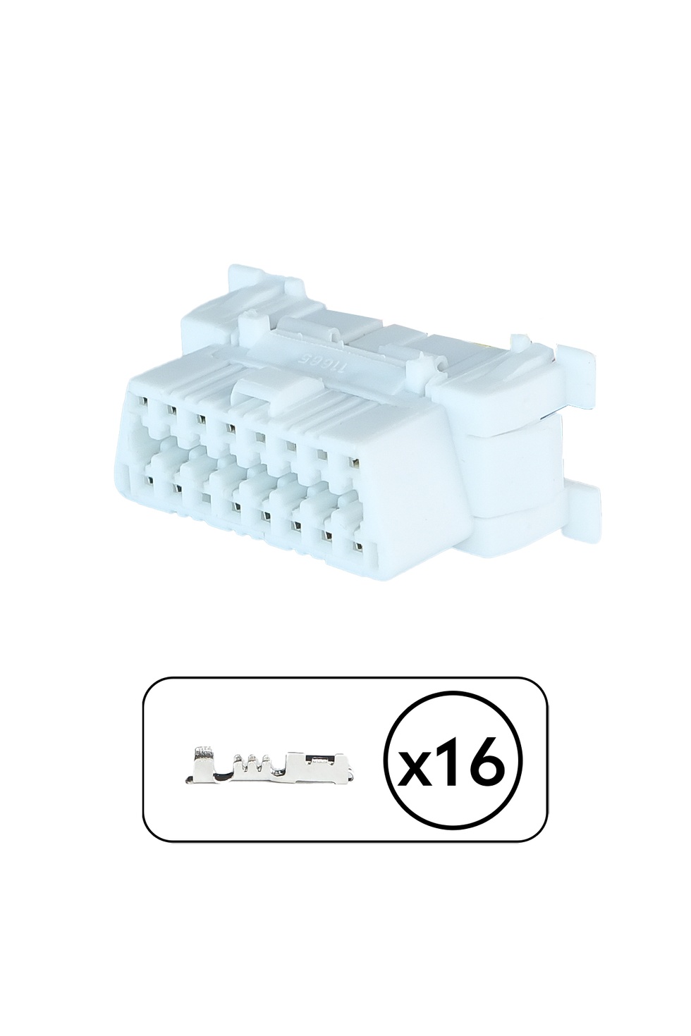 Obd Soketi Beyaz 16 Pin Kablosuz