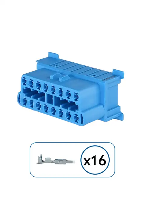 Obd Soketi Mavi 16 Pin Kablosuz