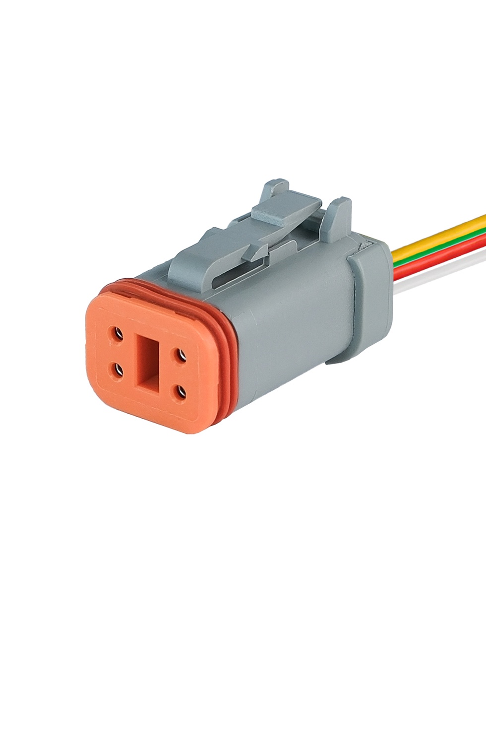DT06-4S Erkek Konnektör 4 Pin Kablolu
