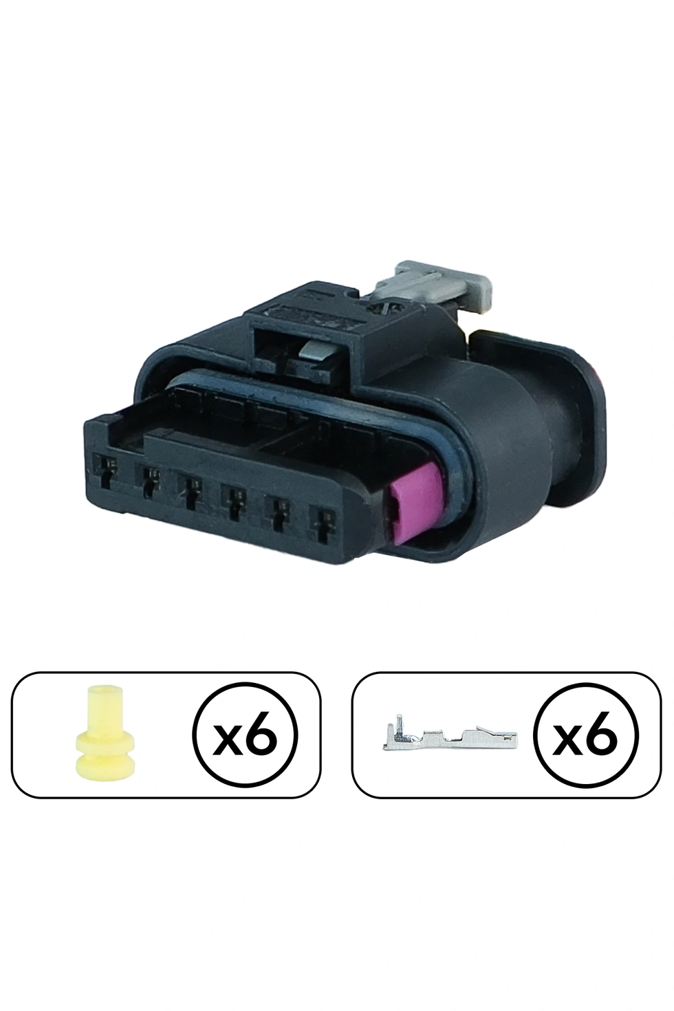 Volkswagen Hava Akışmetre Soketi 6 Pin
