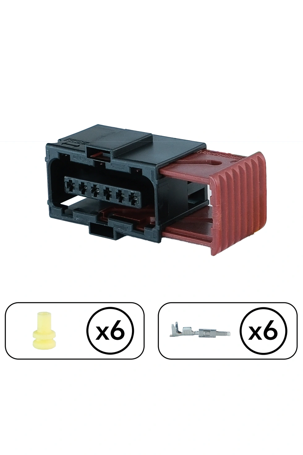 Opel Gaz Pedal Soketi 6 Pin
