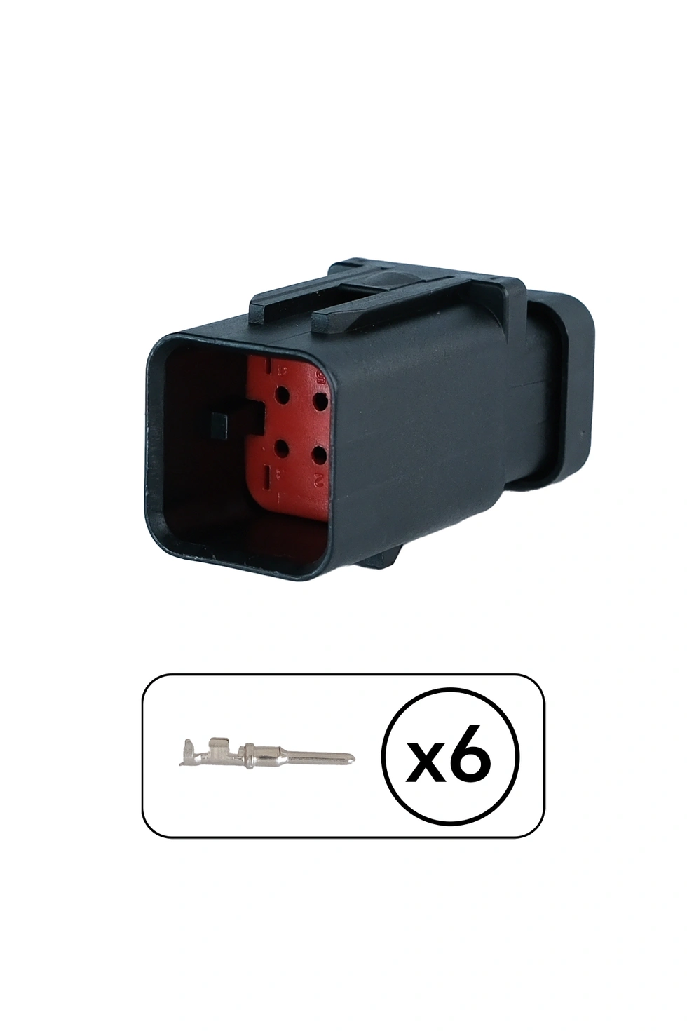 Dişi Konnektör 6 Pin Kablosuz