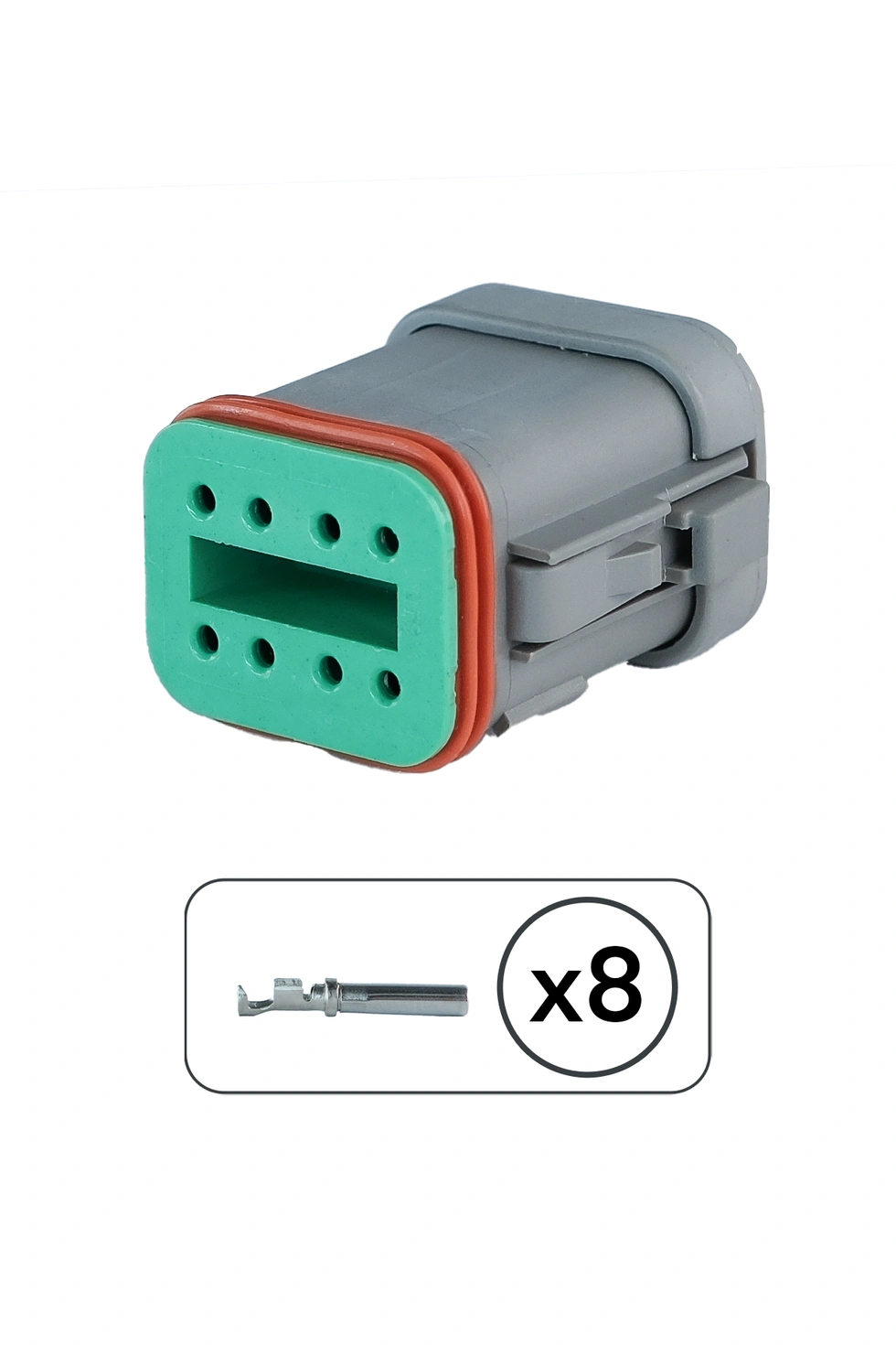 DT06-8S Erkek Konnektör 8 Pin Kit