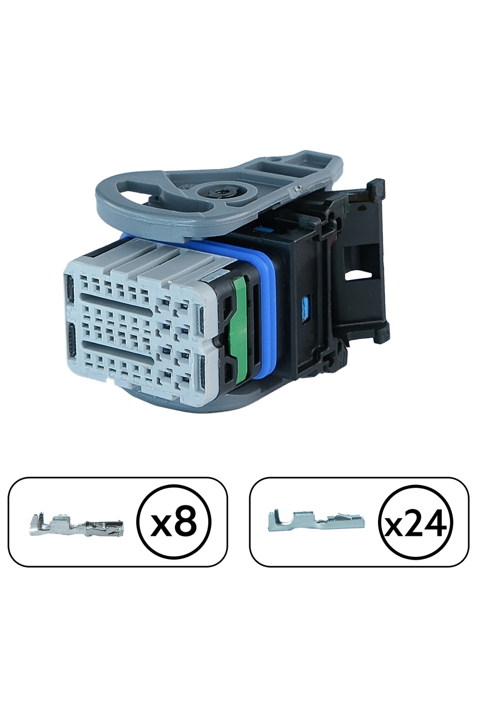 Renault Beyin Soketi Gri 32 Pin