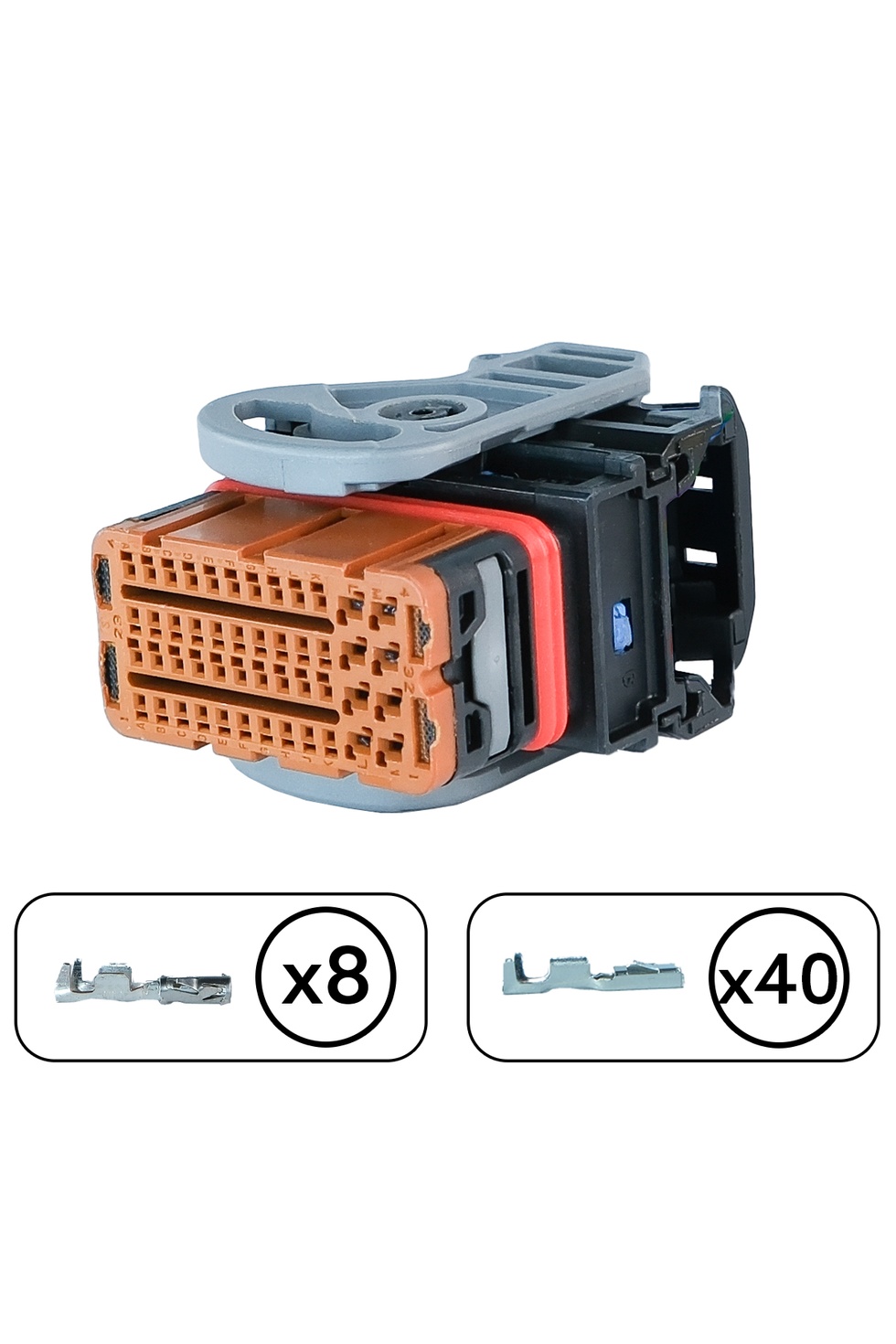 Ford Beyin Soketi Kahverengi 48 Pin
