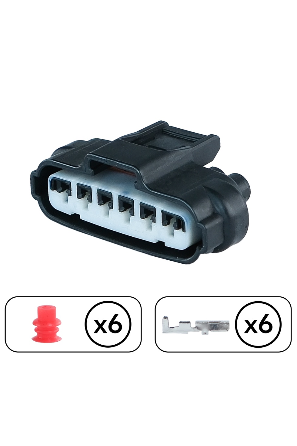 Mazda Map Sensör Soketi 6 Pin