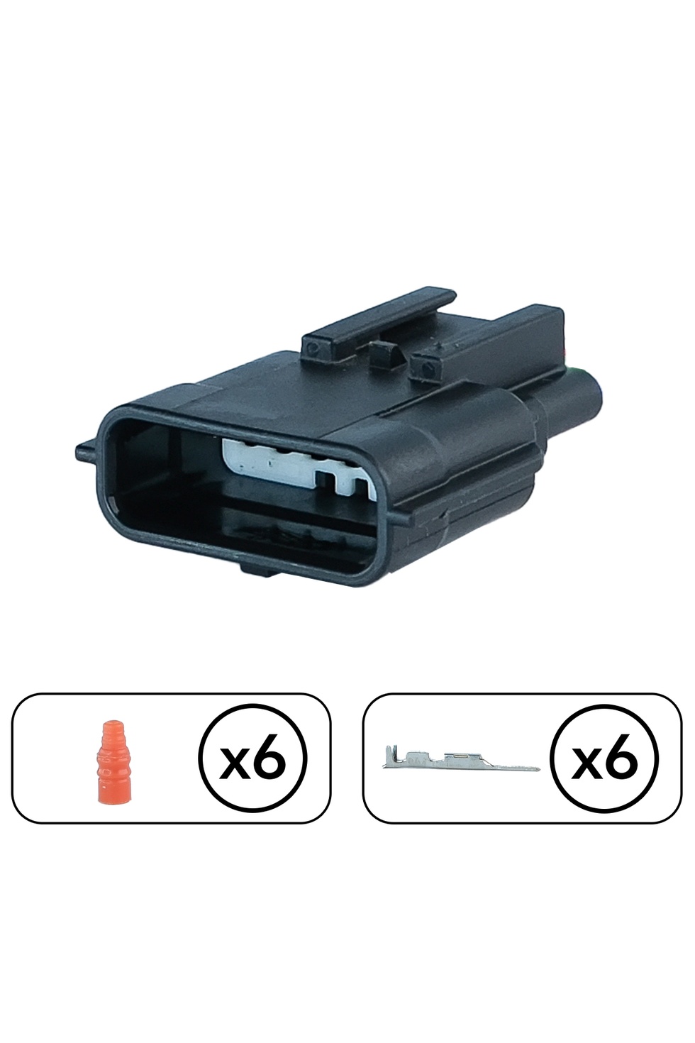 Renault Gaz Kelebek Soketi Dişi 6 Pin