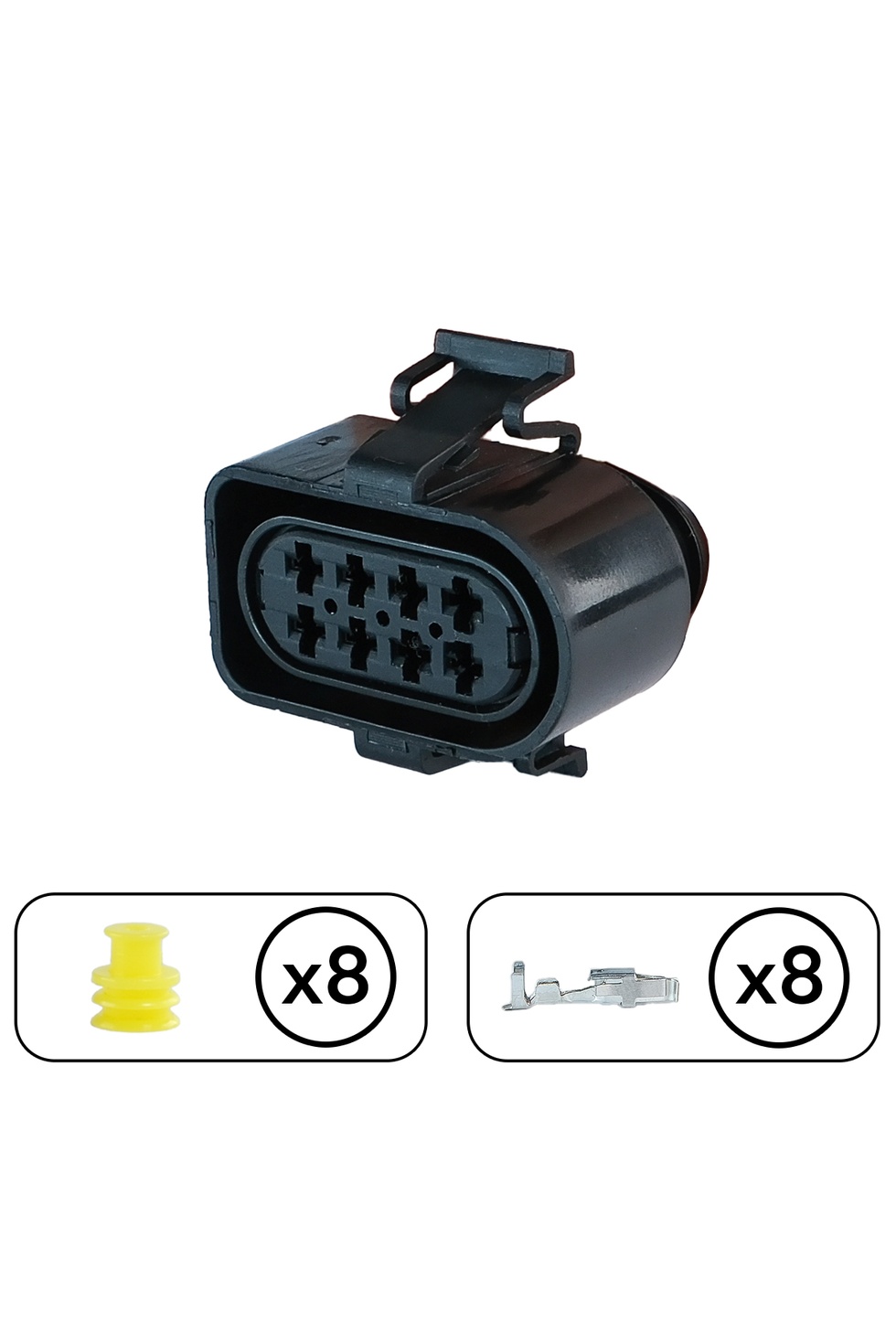 Volkswagen Mandallı Soket 8 Pin