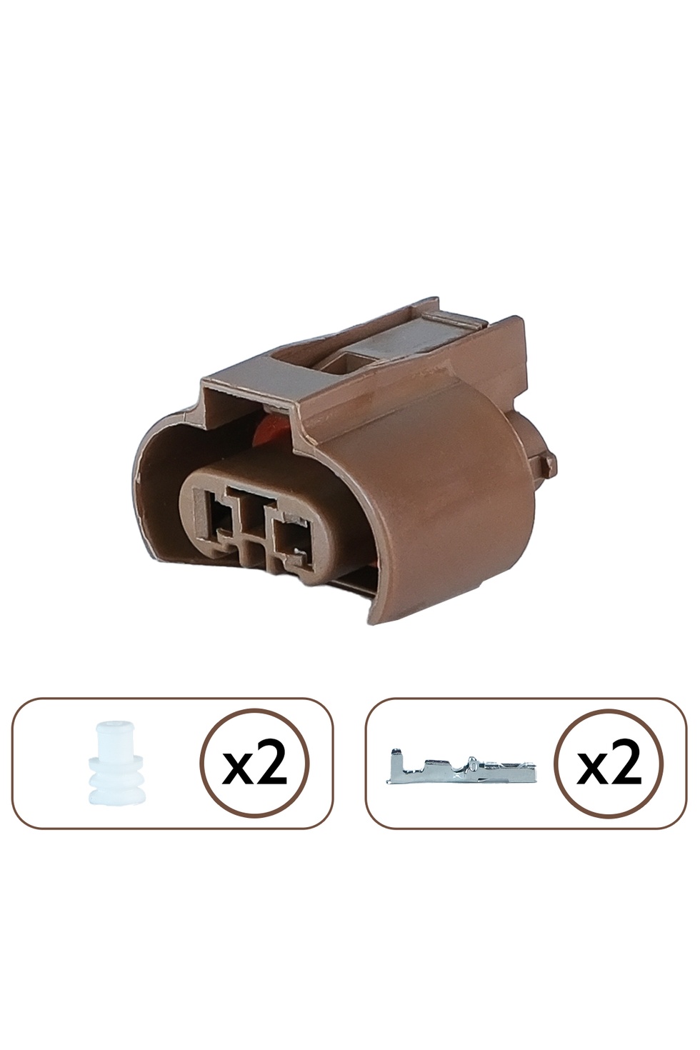 Volkswagen 9005/9006 H4 Ampul Soketi 2 Pin Kablosuz