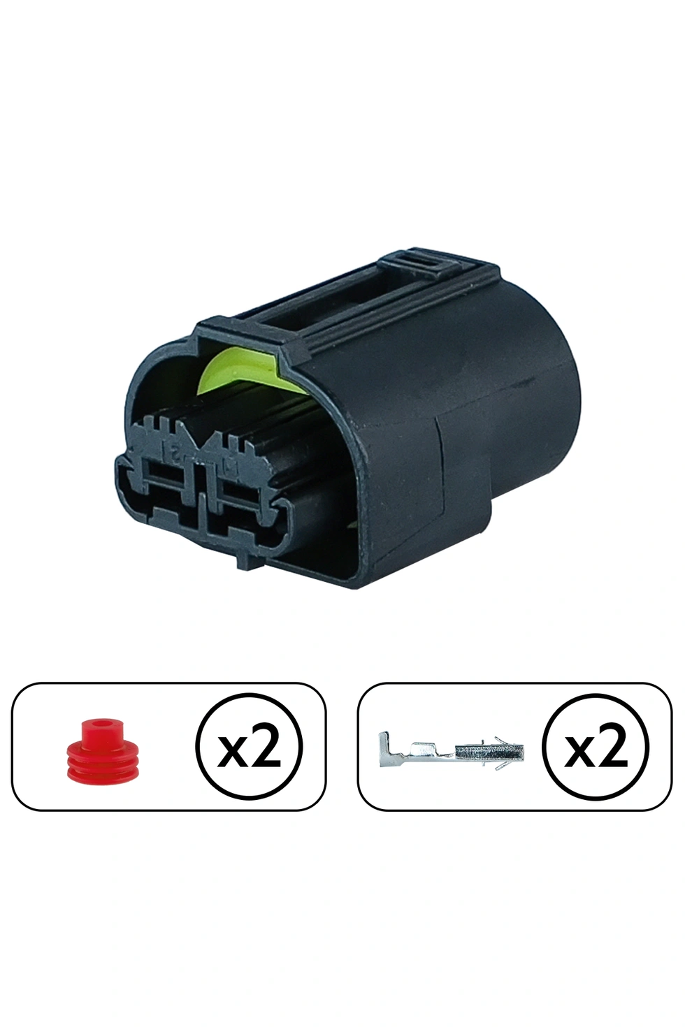Bmw Korna Ve Motor Soketi 2 Pin