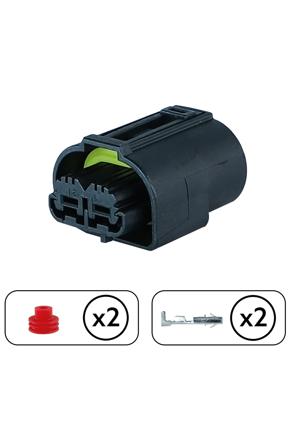 Bmw Korna Ve Motor Soketi 2 Pin Kablosuz