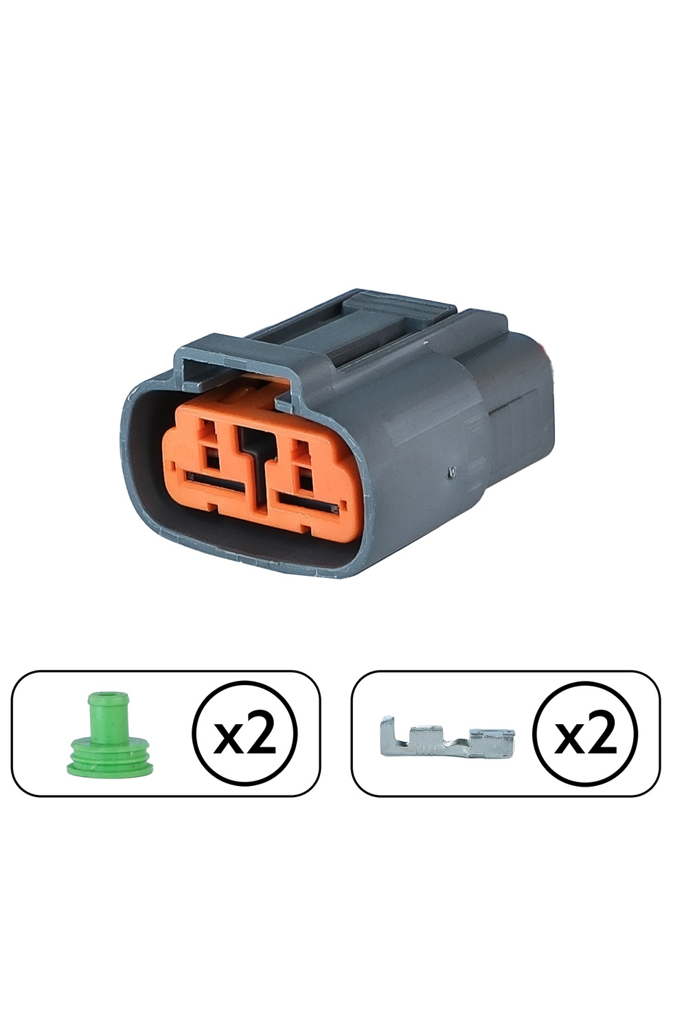İş Makina Soketi 2 Pin Kablosuz