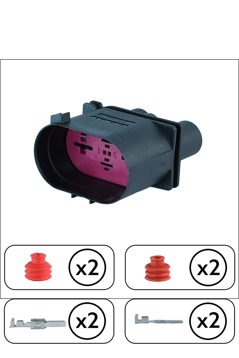 Volkswagen Fan Motor Soketi Dişi 4 Pin