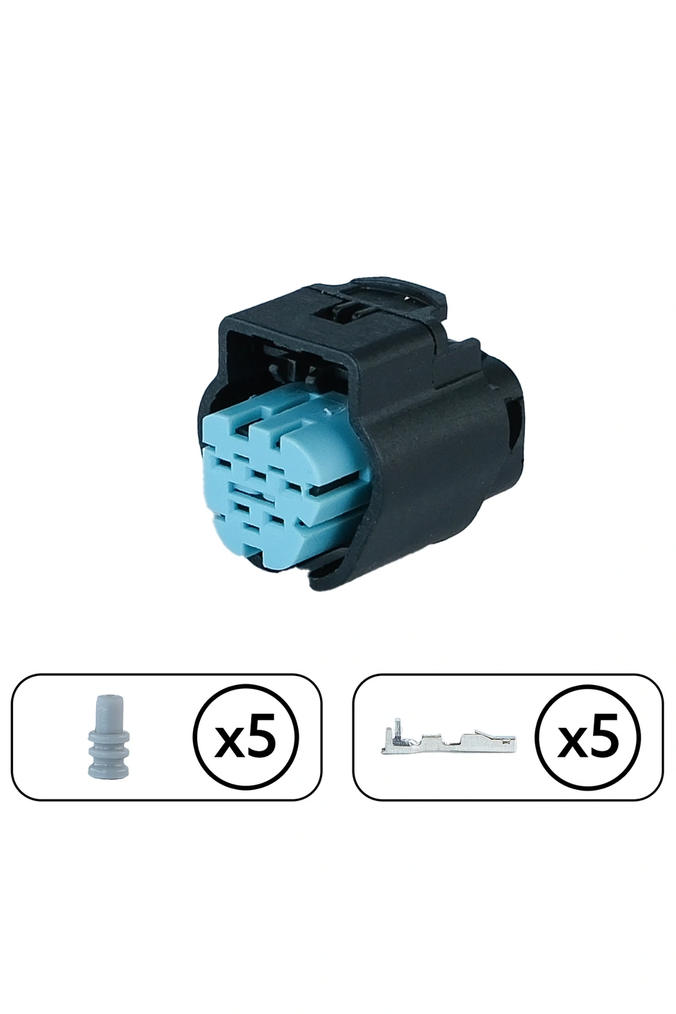 Opel Egr Valf Soketi Mavi 5 Pin