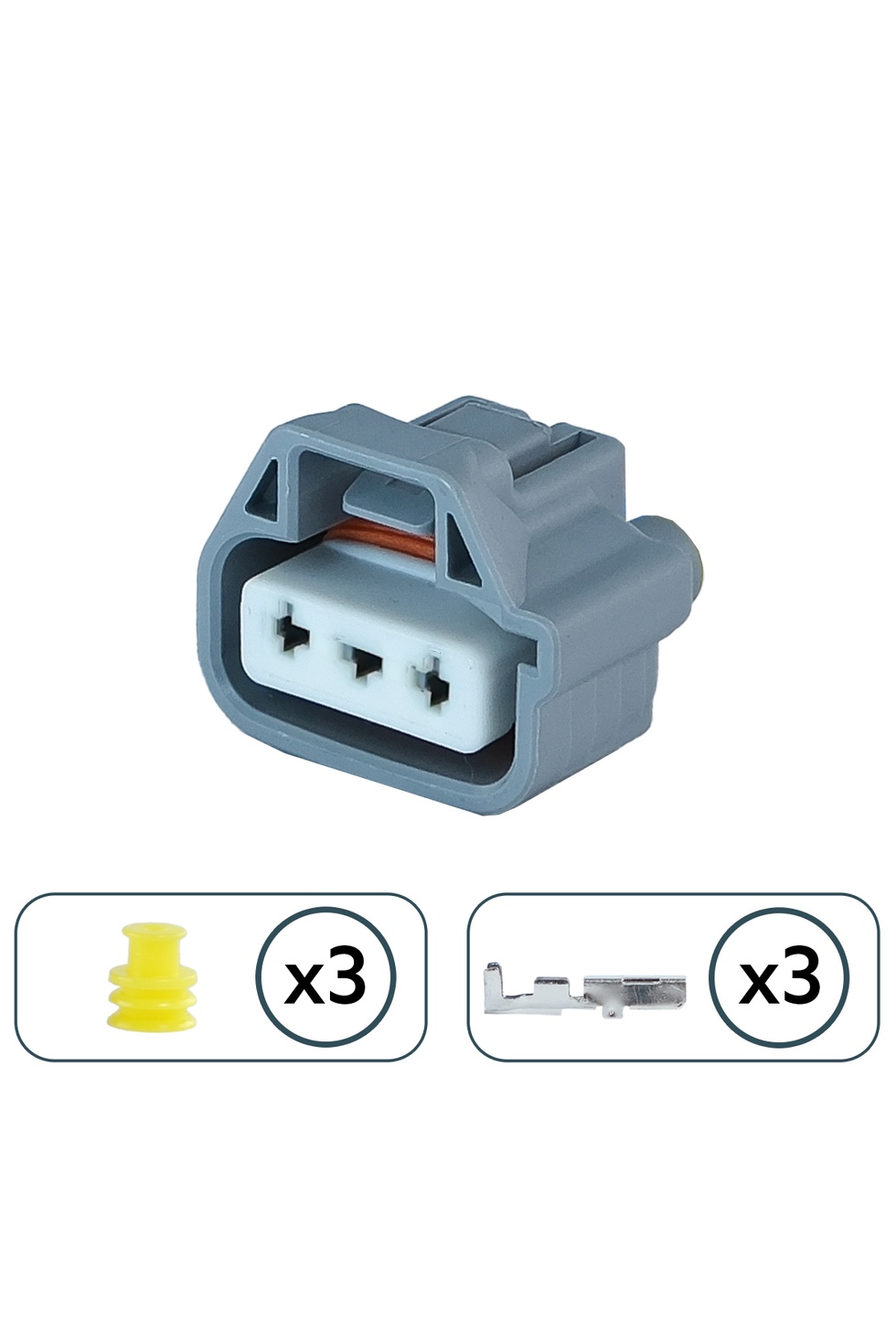 Toyota Su Fıskiye Motor Soketi 3 Pin