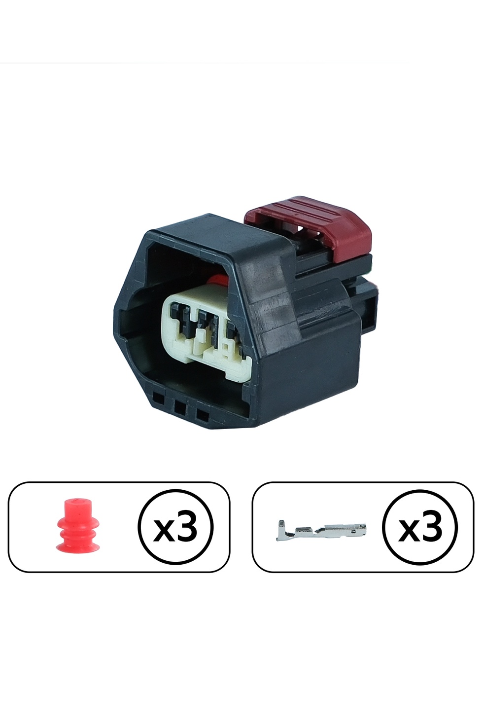 Volvo Basınç Müşür Soketi 3 Pin