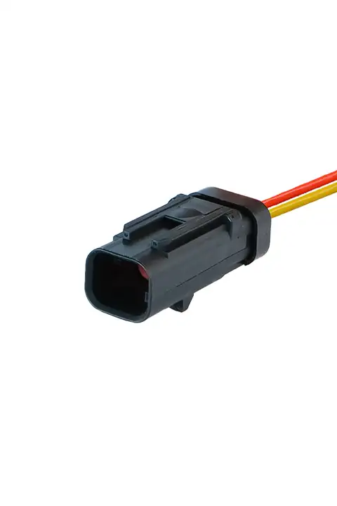 Dişi Konnektör 2 Pin Kablolu