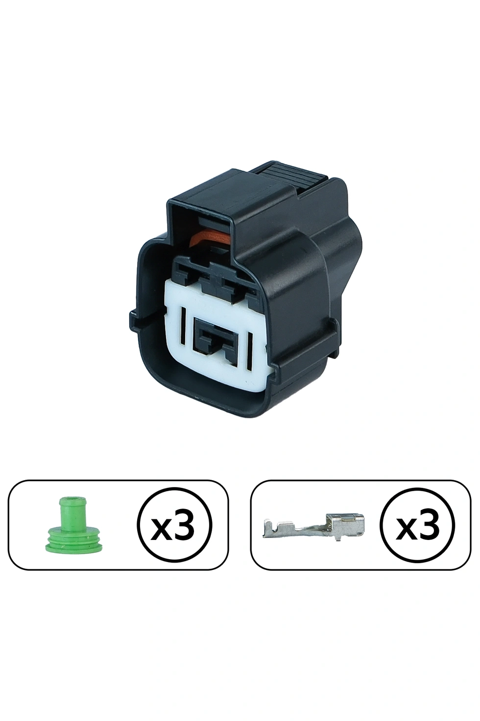 Hyundai Fan Motor Soketi 3 Pin