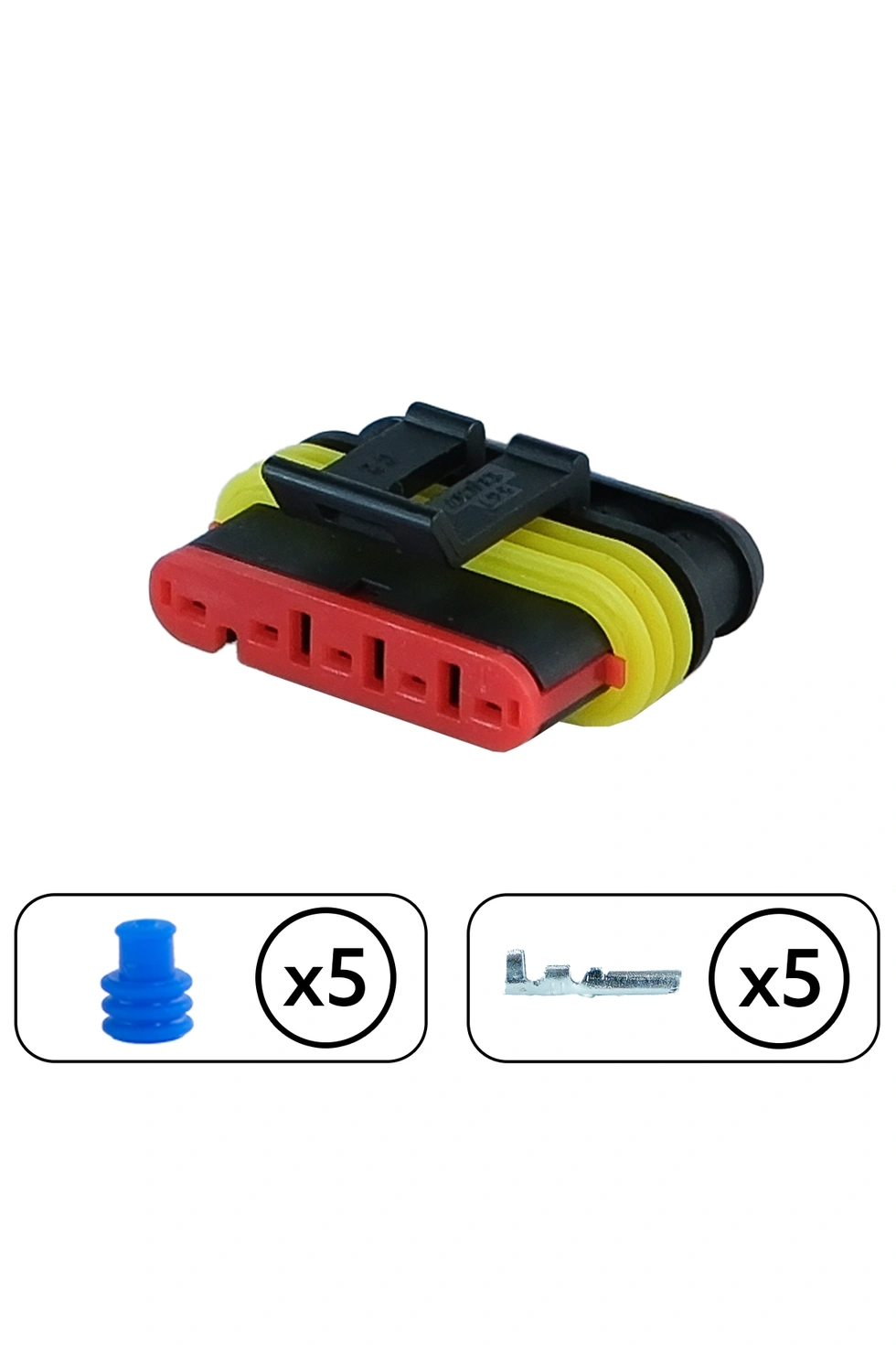 Superseal Erkek Soket 5 Pin Kablosuz