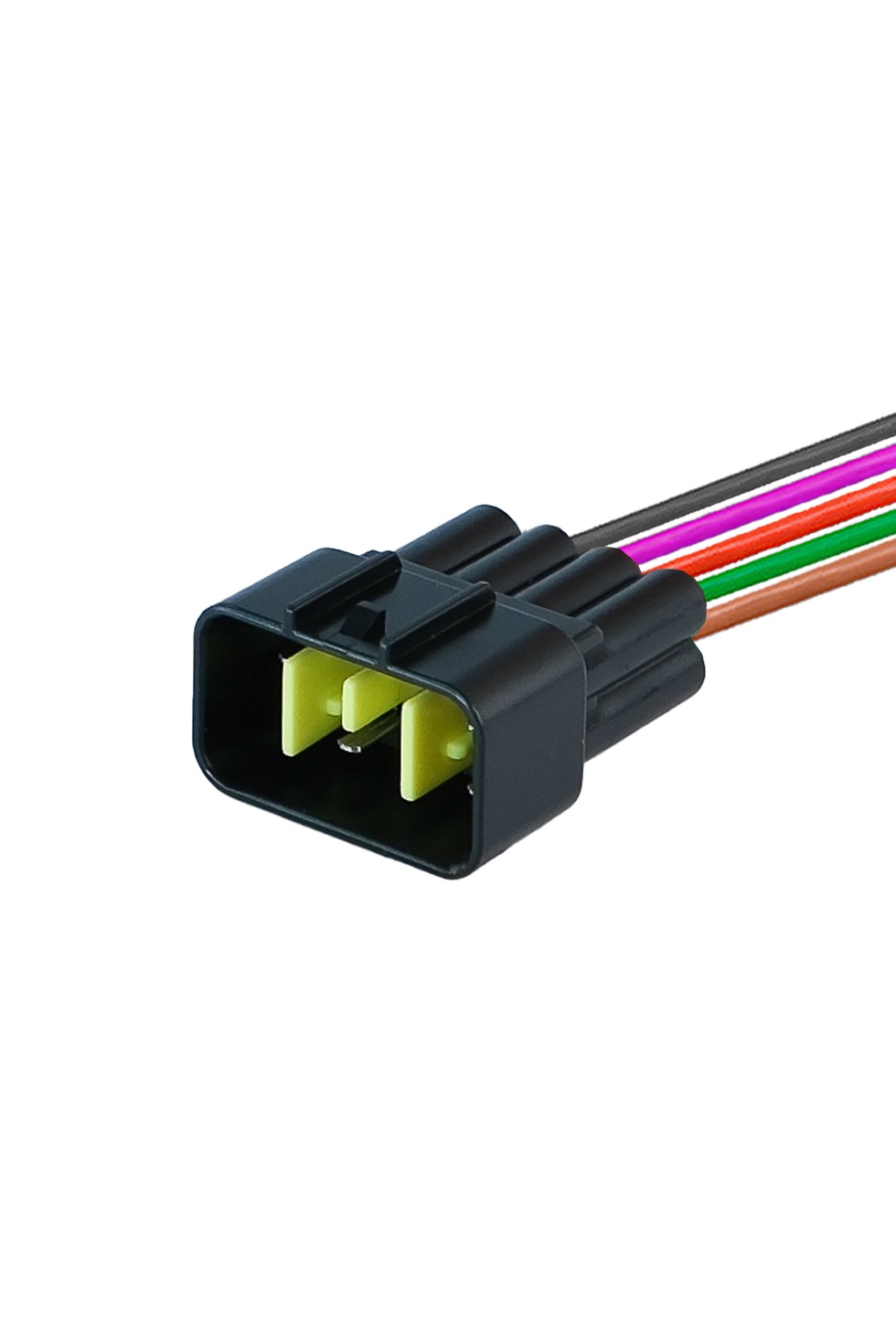 İş Makina Soketi Dişi 8 Pin Kablolu