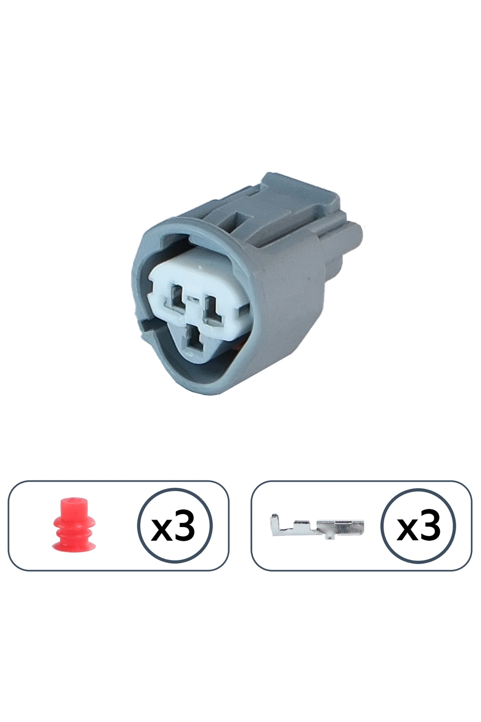Suzuki Hararet Müşür Soketi 3 Pin