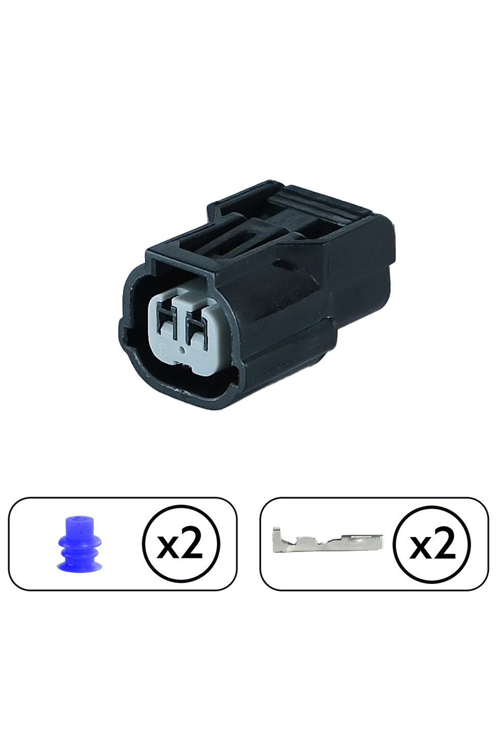 Enjektör Soketi 2 Pin Kablosuz