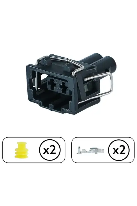 Vites Lambası Soketi 2 Pin Kablosuz