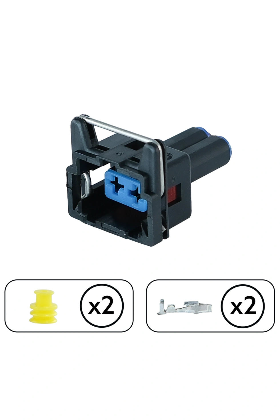 Ford Su Motoru Ve Yan Sinyal Soketi 2 Pin