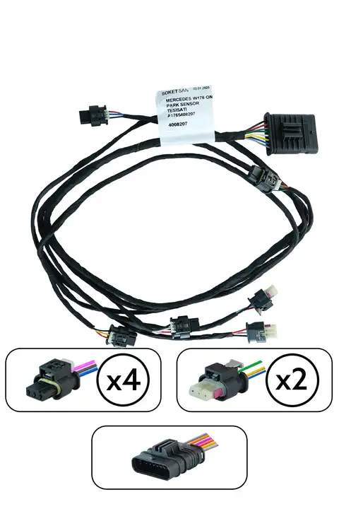 Mercedes W176 Ön Park Sensör Tesisatı A1765408207