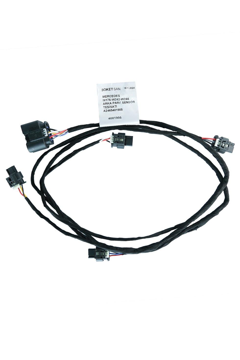 Mercedes W176 W242 W246 Arka Park Sensör Tesisatı A2465401905