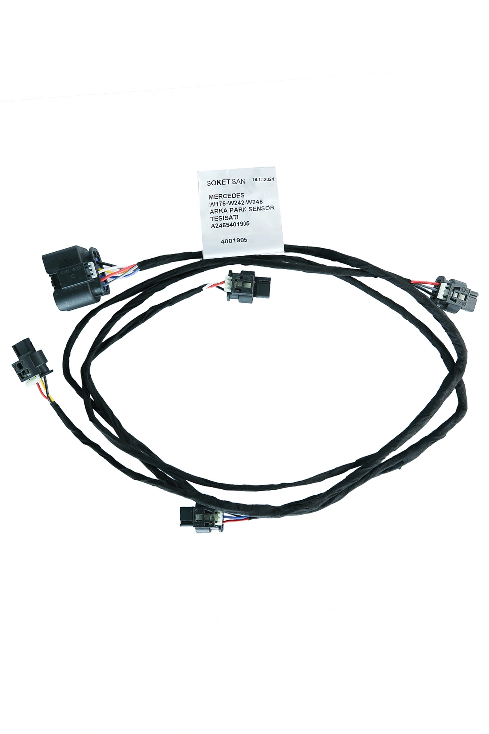 Mercedes W176 W242 W246 Arka Park Sensör Tesisatı A2465401905