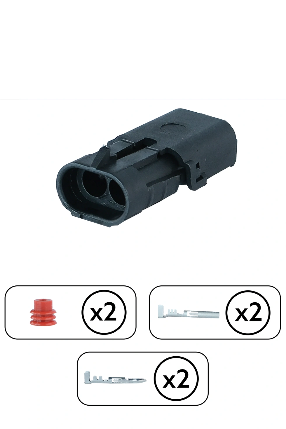 Ford Geri Vites Soketi Dişi 2 Pin