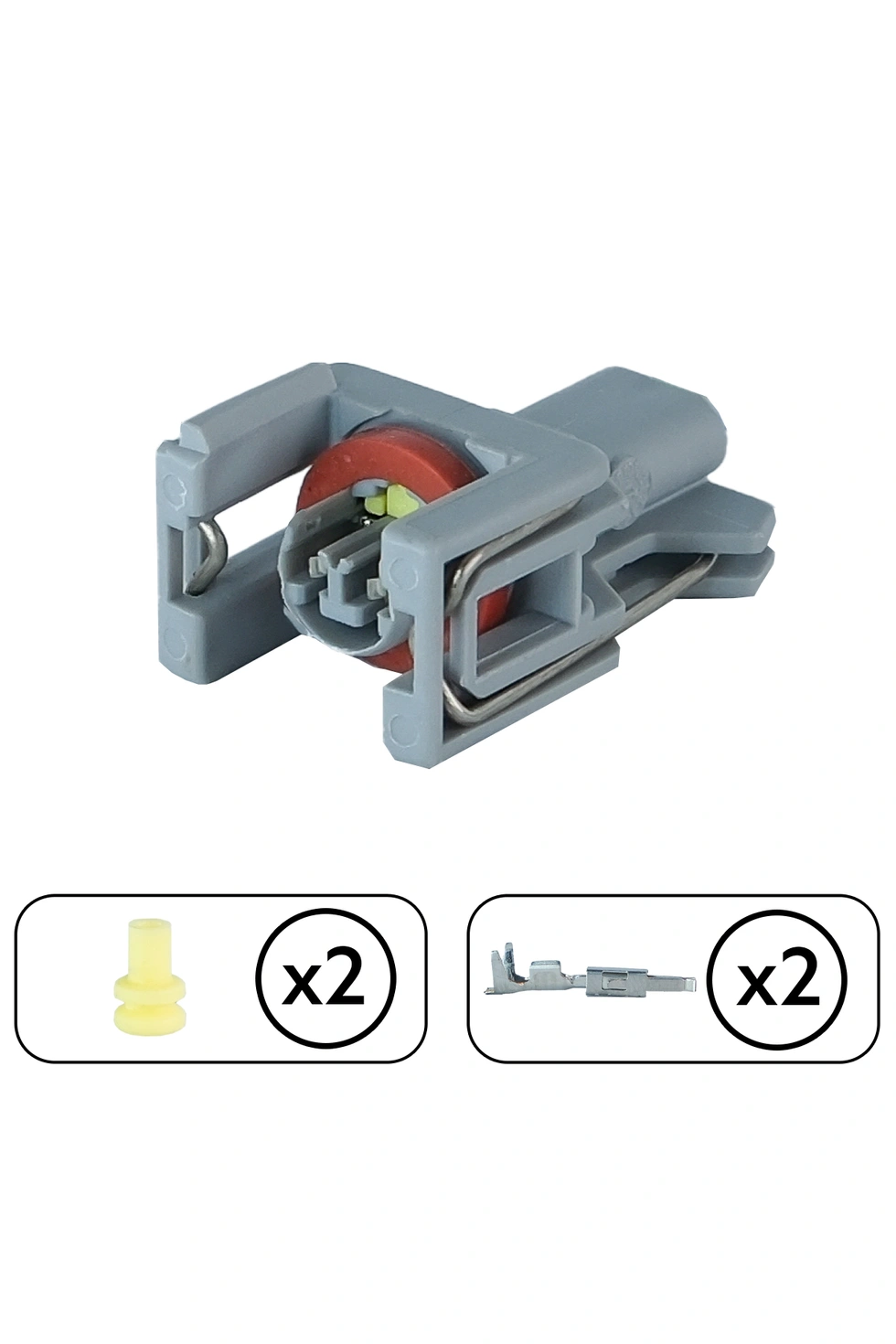 Renault Enjektör Soketi 2 Pin Kablosuz