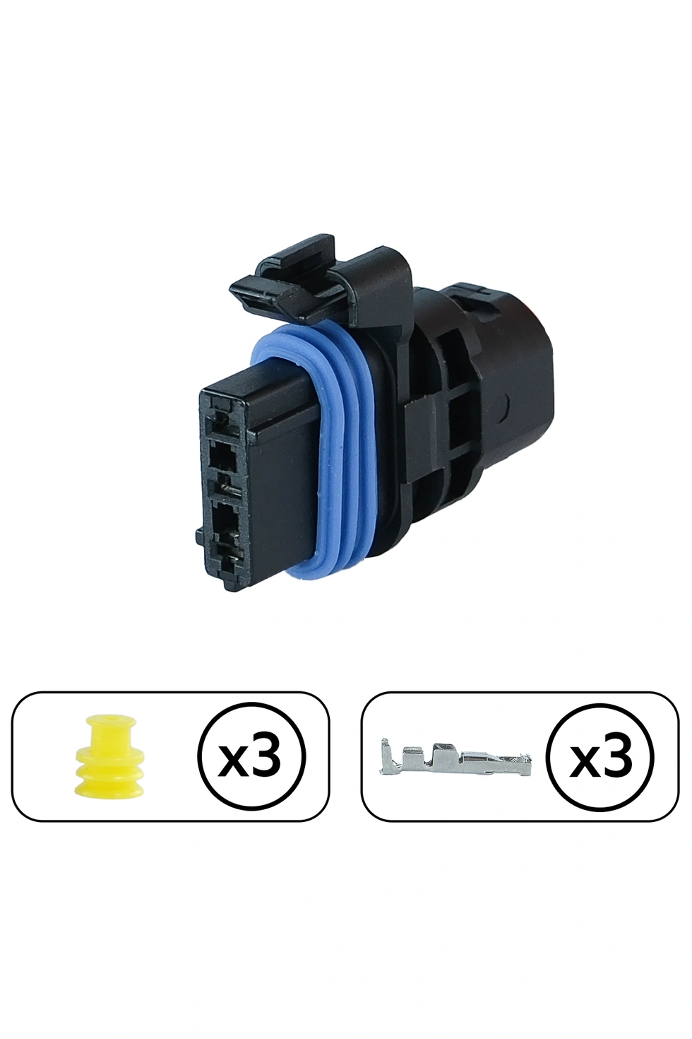 Renault Far Ayar Motoru Soketi 3 Pin